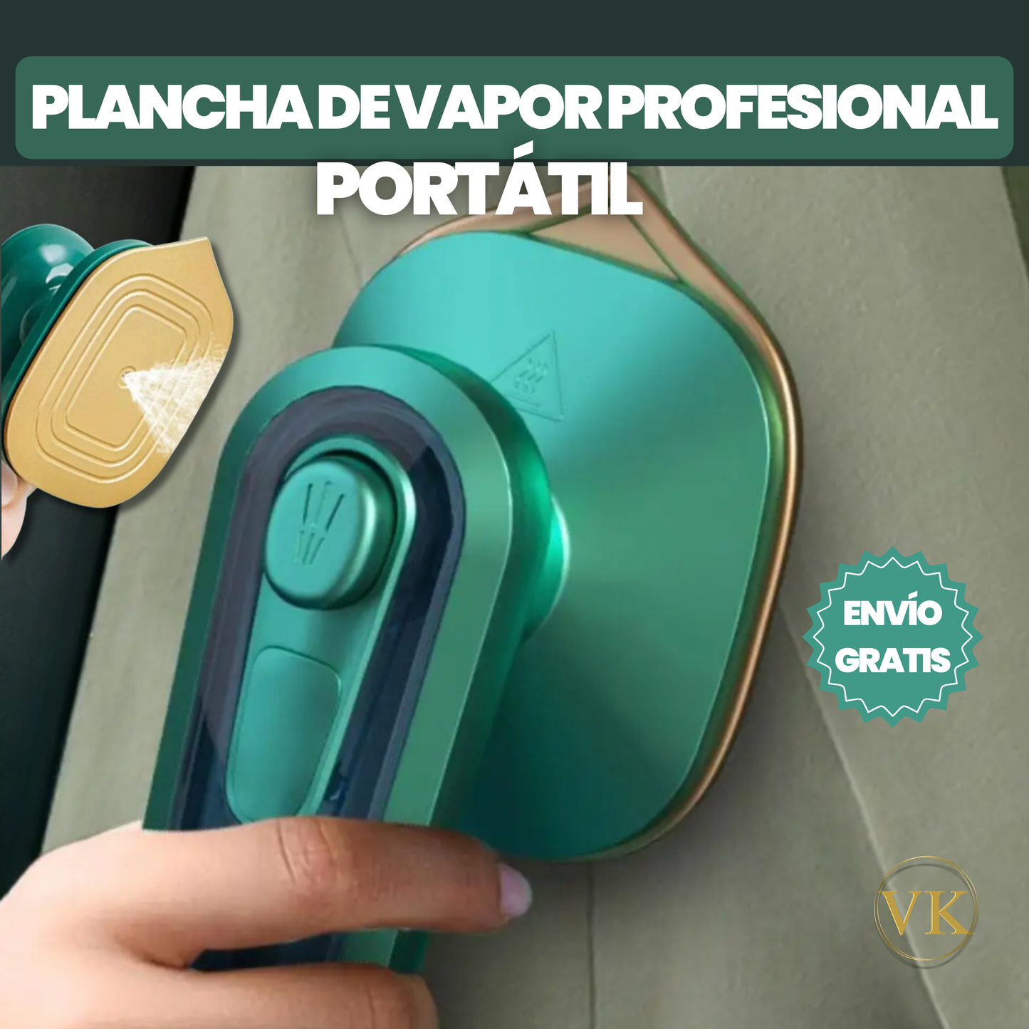 PLANCHA VAPOR + ENVÍO GRATIS