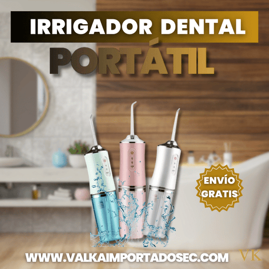 IRRIGADOR DENTAL INHALAMBRICO + ENVÍO GRATIS