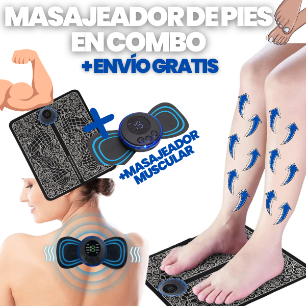 MASAJEADOR DE PIES 🦶+ ENVÍO GRATIS