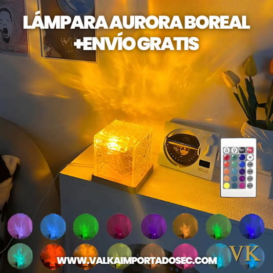 LÁMPARA AURORA BOREAL + ENVÍO GRATIS