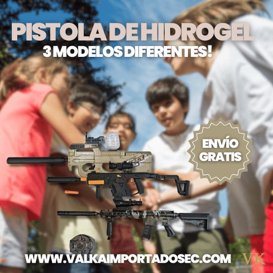 PISTOLA DE HIDROGEL + ENVÍO GRATIS