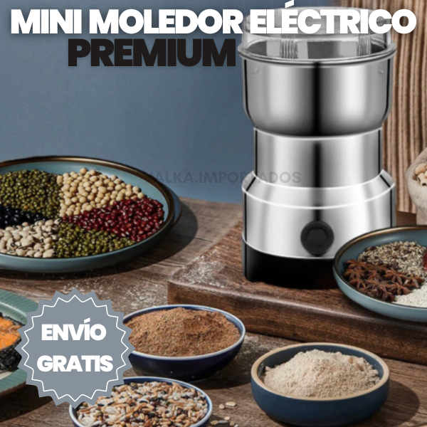 MINI MOLEDOR ELECTRICO PREMIUM + ENVÍO GRATIS