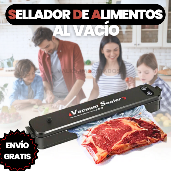 SELLADOR DE ALIMENTOS AL VACÍO + ENVÍO GRATIS