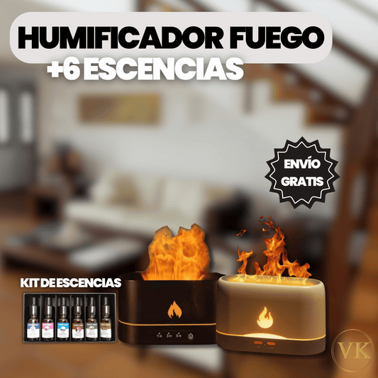 HUMIFICADOR FUEGO + ENVÍO GRATIS 🔥